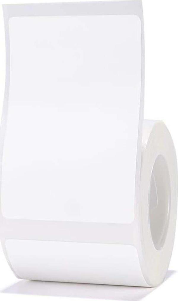 Niimbot T50-70-110White Beyaz 50X70Mm Termal Etiket - Image 1
