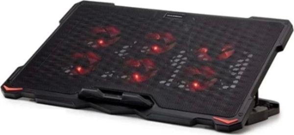 Hadron Polar 6 Fanlı Laptop Soğutucu Rgb 15"17" Sessiz Çalışma - Image 1