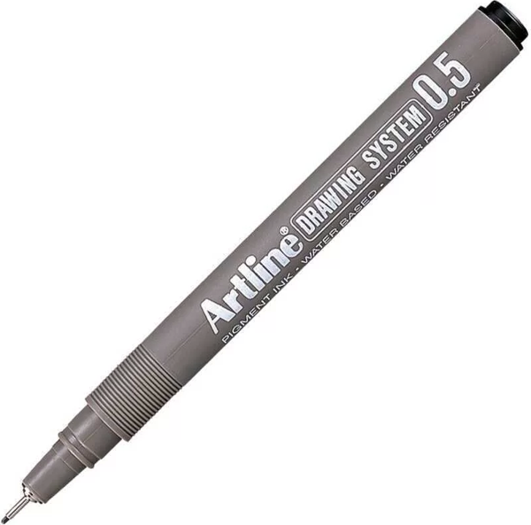 Artline 235 Çizim Kalemi Drawing System 0.5 mm Siyah - Image 1