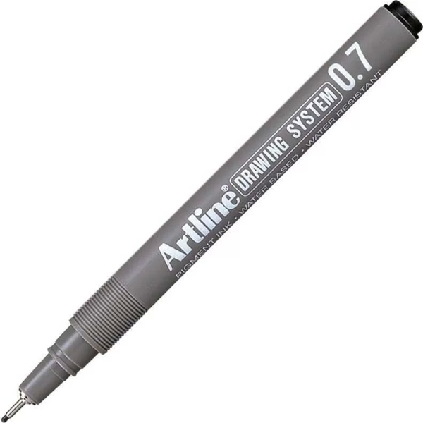 Artline 237 Çizim Kalemi Drawing System 0.7 mm Siyah - Image 1