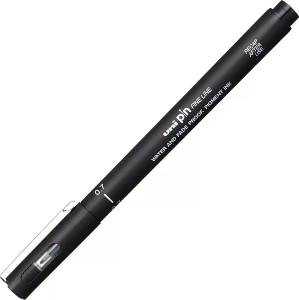 UNİ 200 PİN ÇİZİM KALEMİ 0.7mm SİYAH - Image 1