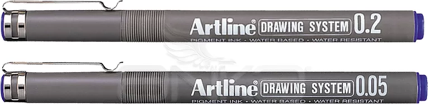 Artline Drawing System Teknik Çizim Kalemi Mavi - Image 1