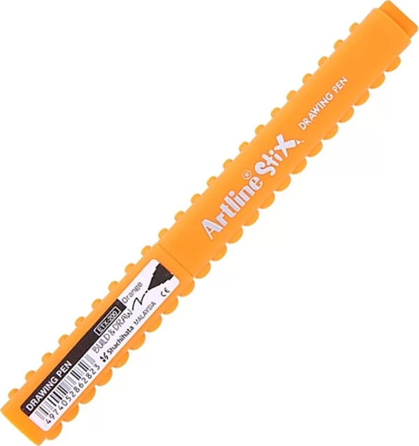 ARTLİNE ETX-200 STİX DRAWİNG PEN KEÇE UÇLU ÇİZİM KALEMİ 0.5mm TURUNCU - Image 1