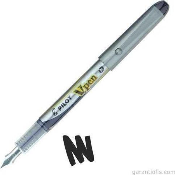 Pilot V-Pen Siyah Kullan-At Dolma Kalem - Image 1