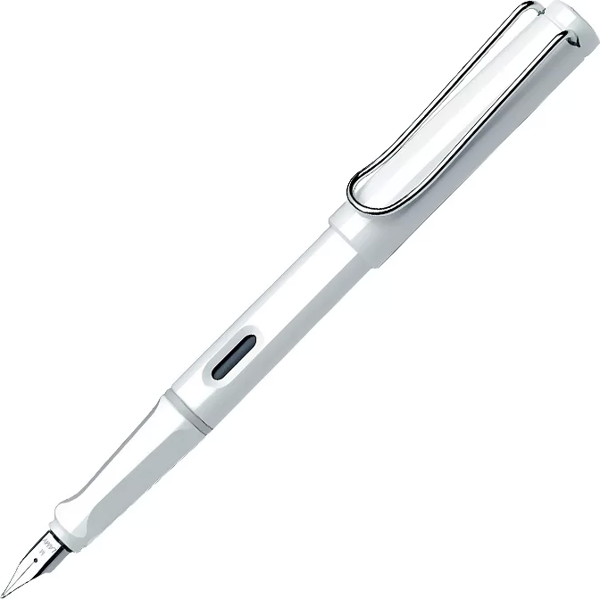 LAMY 19 SAFARİ DOLMA KALEM M UÇ PARLAK BEYAZ - Image 1