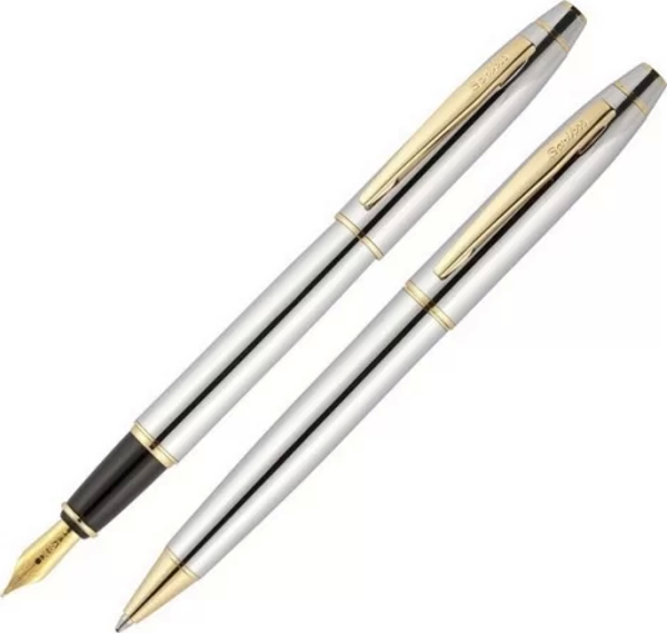 Scrikss 35 Gold-Chrome (Dolma-Tükenmez) - Image 1