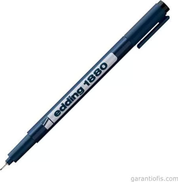 Edding 1880 Siyah Renk 0,1 mm Teknik Çizim Kalemi - Image 1