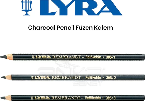 Lyra Rembrandt Charcoal Pencil Füzen Kalem - Image 1