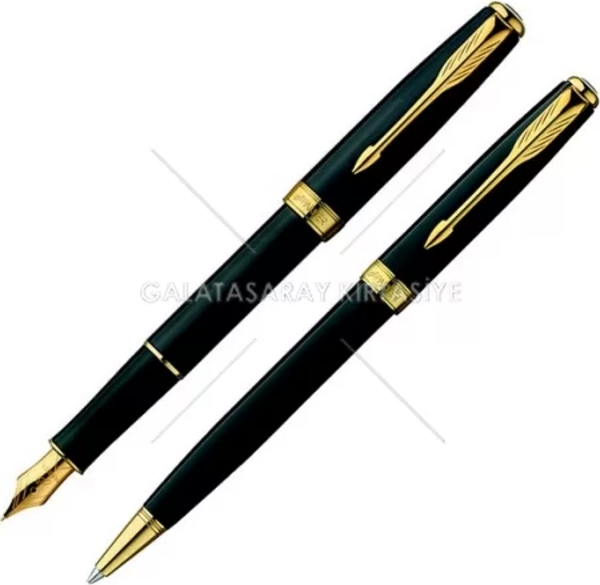 Parker Dolmakalem + Tükenmez Sonnet Lake Siyah GT - Image 1