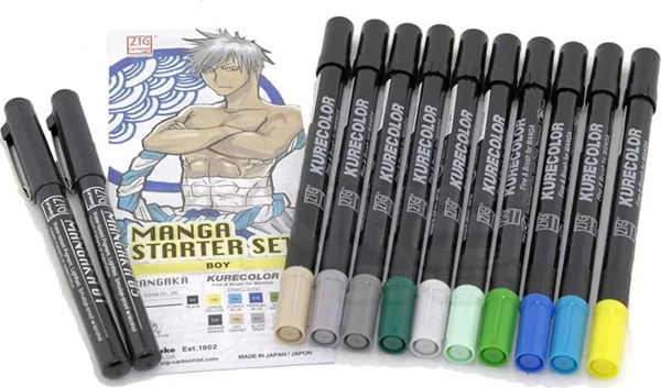 Zig Manga Kalem Seti-Starter Set Boy - Image 1
