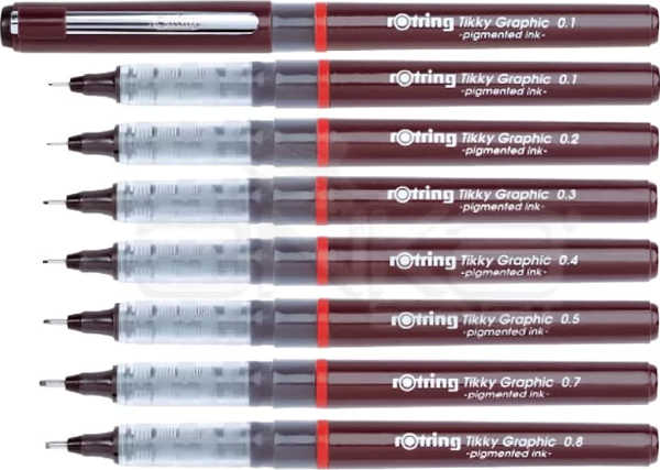 Rotring Tikky Graphic Teknik Çizim Kalemi - Image 1