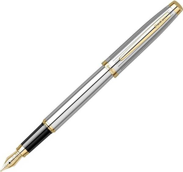 SCRİKSS Oscar 39 Parlak Krom/Gold Dolma Kalem - Image 1