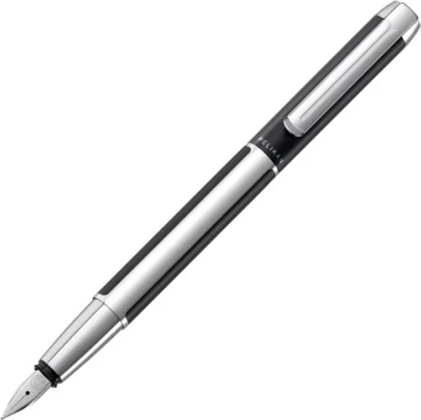 Pelikan Dolma Kalem Pura P40 Gümüş-Siyah - Image 1