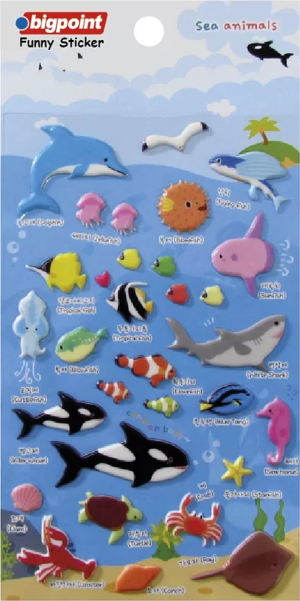Bigpoint Sticker Deniz Hayvanları - Image 1