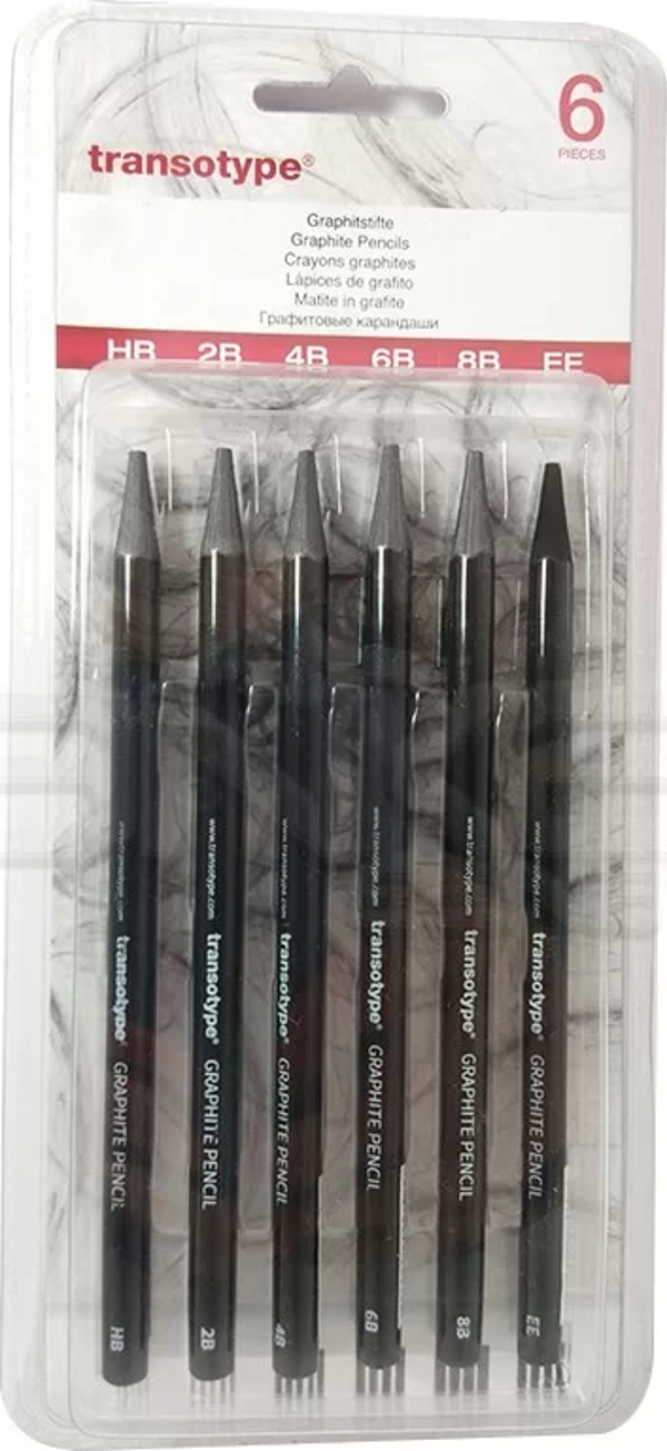 Transotype Woodless Pencil Grafit Kalem Seti 6lı - Image 1