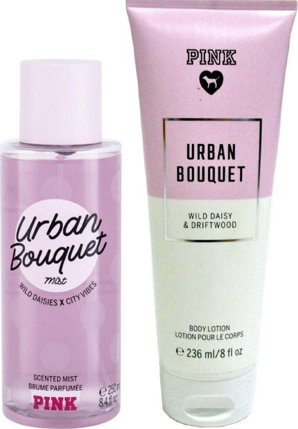 Victoria's Secret Pink Urban Bouquet Vücut Losyonu Ve Spreyi 2'li Set - Image 1