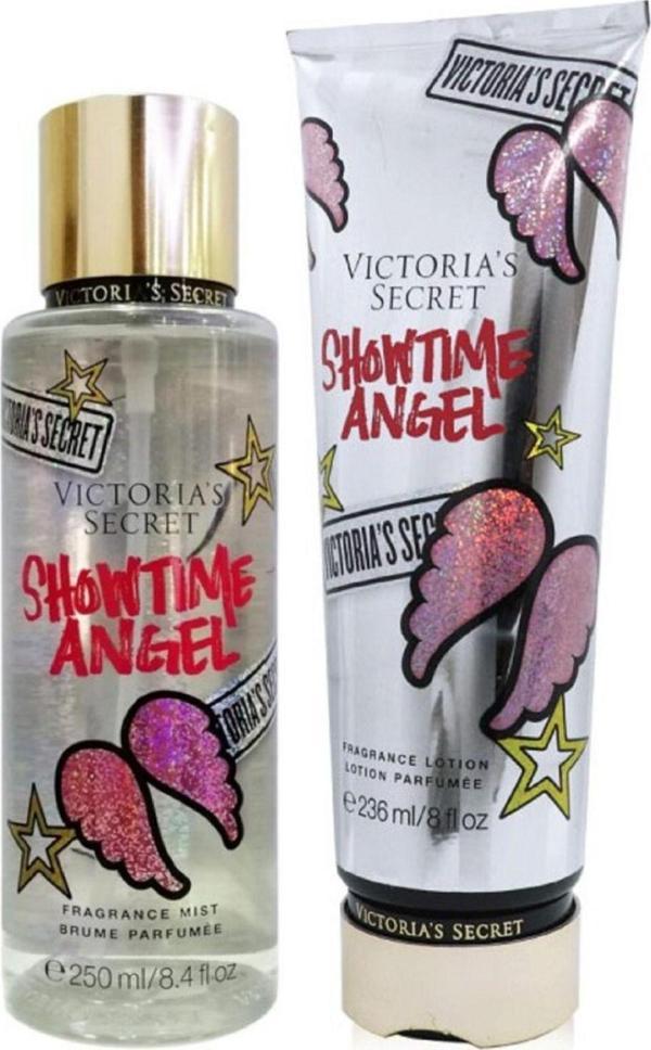Victoria's Secret Showtime Angel Vücut Losyonu Ve Spreyi 2'li Set - Image 1