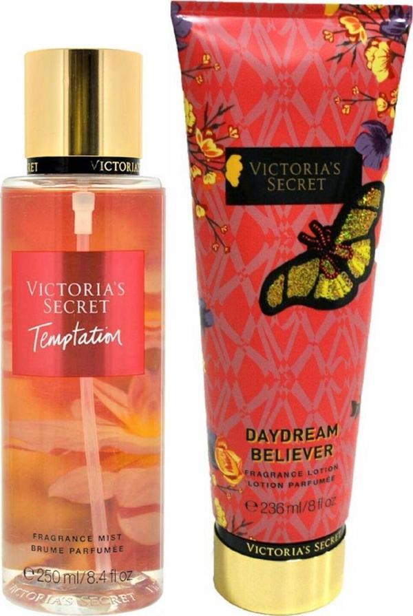 Victoria's Secret Temptation & Day Dream Believer Vücut Losyonu Ve Spreyi 2'li Set - Image 1