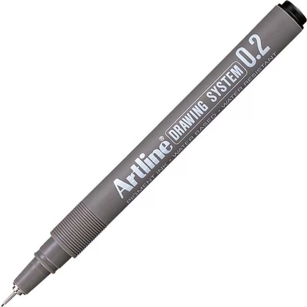 Artline 232 Çizim Kalemi Drawing System 0.2 mm Siyah - Image 1