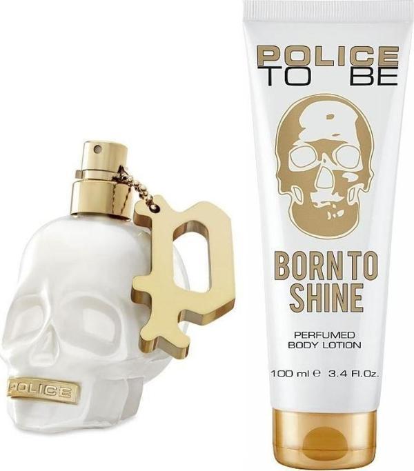 Police To Be Born To Shine EDP 40 ml+Perfumed Body Lotion 100 ml Kadın Parfüm Seti - Image 1