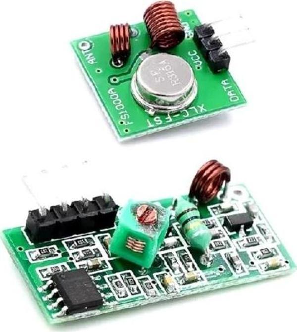315Mhz RF Alıcı Verici Modül Çifti Kablosuz Haberleşme Kumanda - Image 1