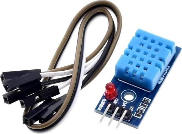 DHT11 Nem Ve Sıcaklık Sensör Modülü - Led'li - Image 1