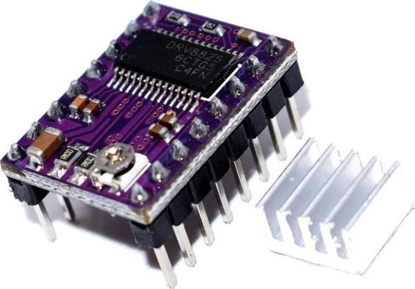 DRV8825 Step Motor Sürücü Modül Soğutucu 32 Adım 1.5A 3D Yazıcı Robot Cnc - Image 1