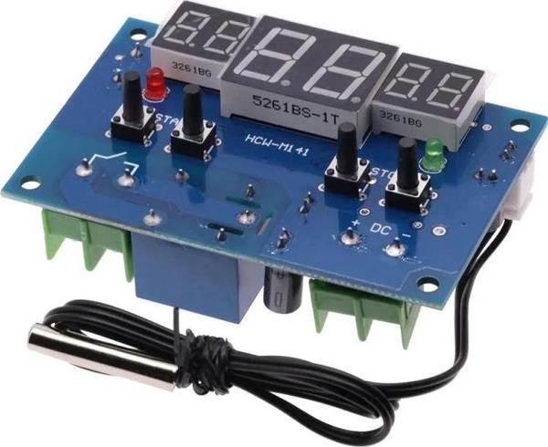 W1401 Termostatı 12V Dijital Termostat Kuluçka Akvaryum Buzdolabı - Image 1