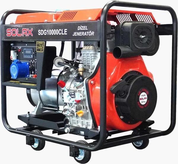 Solax SDG10000CLE Monofaze Marşlı Dizel Jeneratör - Image 1