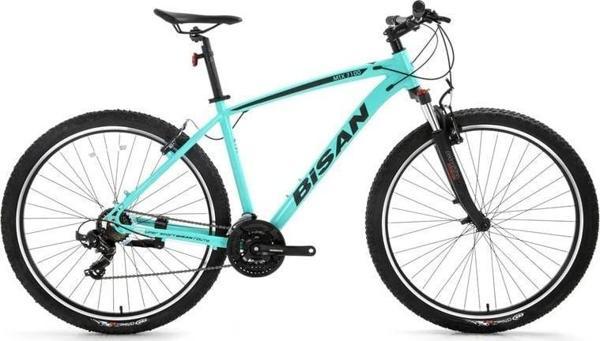 BİSAN MTX 7100 ERKEK DAĞ BİSİKLETİ 43CM V 27.5 JANT 21 VİTES TURKUAZ SİYAH - Image 1