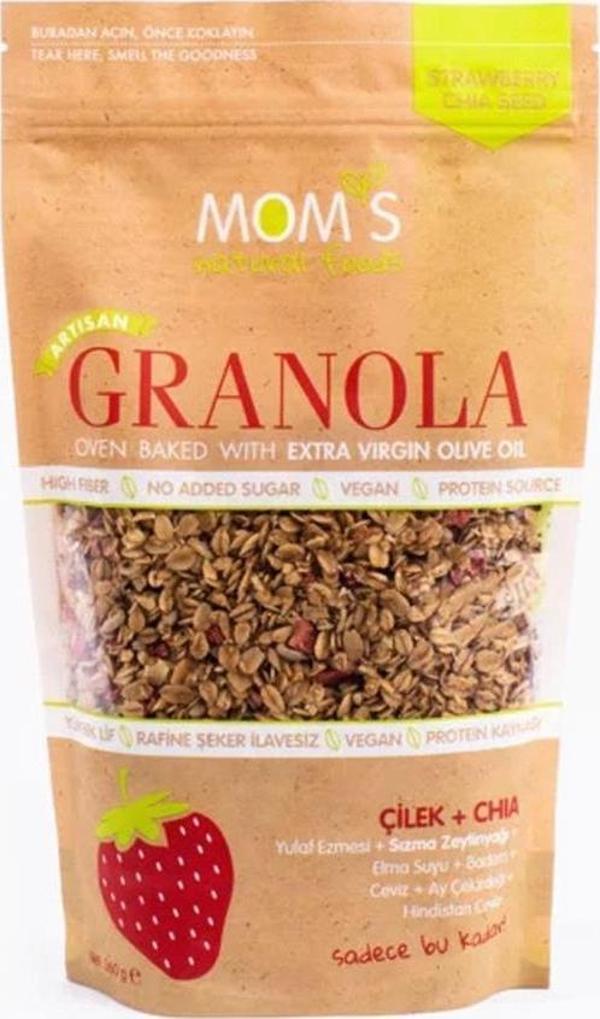 Mom's Natural Foods Çilek+Chıa 360 g e - Image 1