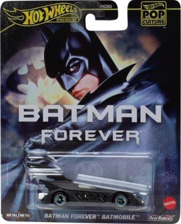 Hot Wheels Premium Pop Culture Batman Forever - Batmobile HVJ39 - Image 1