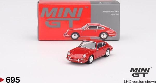 Mini GT Porsche 901 1963 Signal Red 695 - Image 1