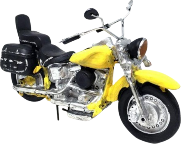 Petinka Süs Eşyası Dekoratif Nostaljik Cruiser Motorsiklet Maket Oyuncak - Image 1