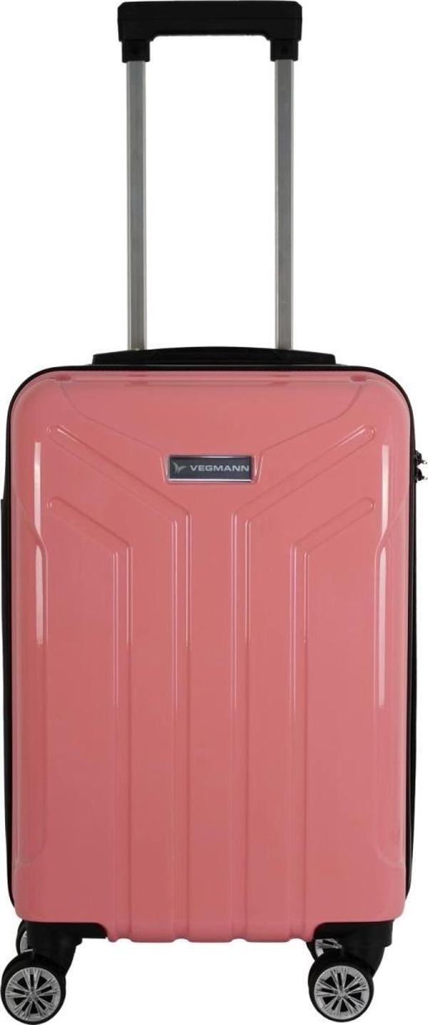 Vegmann Vela Pembe Kabin Boy Valiz - Image 1