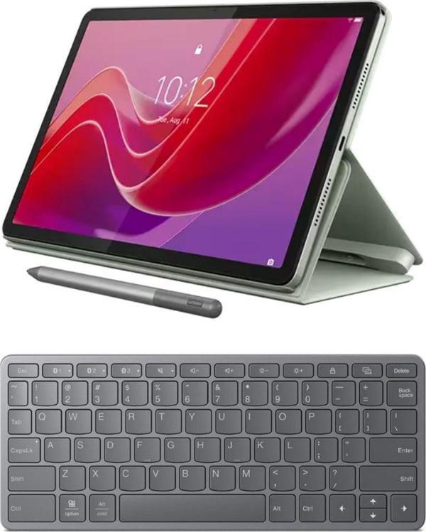 Lenovo Tab K11 Tb330Fu 11'' 4Gb + 128Gb Wi-Fi Tablet Zadc0072Tr Kılıf+Lenovo Tab Pen+Lenovo Klavye - Image 1