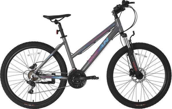 Bisan Athena 27,5 Jant 48K H.Disk Bayan Dağ Bisiklet Metalik Gri  - Image 1