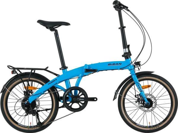 Bisan Fx 3600 Acera 20 Jant 31,5K Katlanır Bisiklet Açık Mavi - Image 1