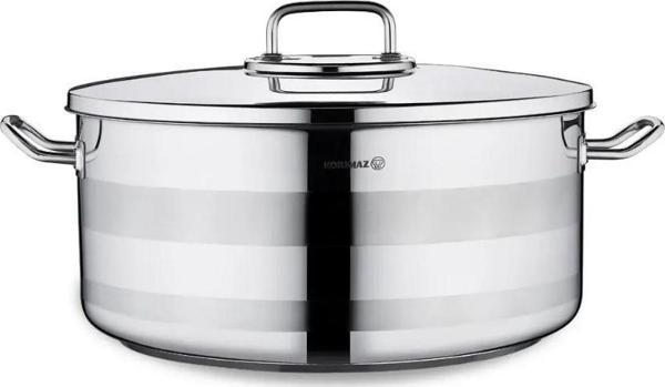 Korkmaz Astra2 Dayanıklı Kısa Tencere 40x20 cm A2040 - Image 1