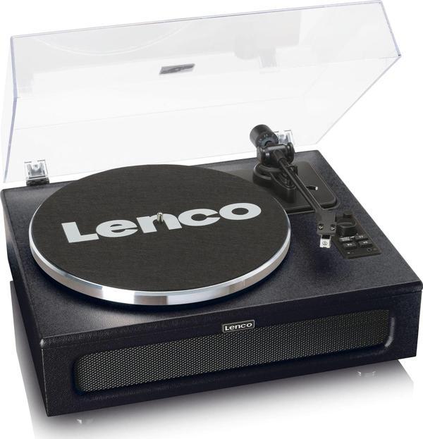 Lenco LS-430BK Siyah Dahili Hoparlörlü Bluetooth Pikap-LS-430BK - Image 1