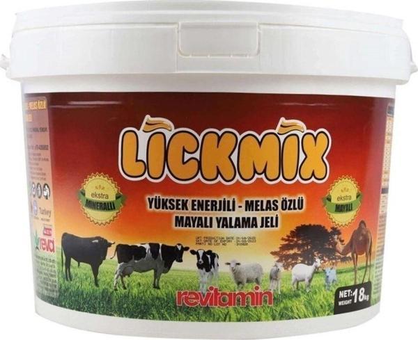 Revitamin Lickmix Vitamin Iz Mineral Artırıcı Jel Blok 10 Kg - Image 1