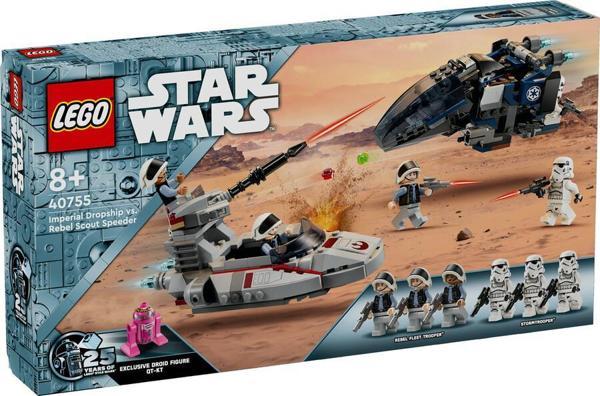 LEGO Star Wars 40755 Imperial Dropship vs. Rebel Scout Speeder - Image 1