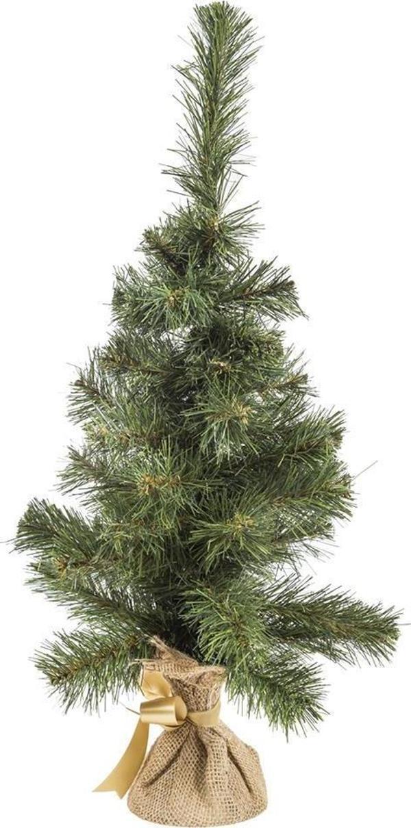 Çuhalı Yılbaşı Çam Ağacı 60 cm 56 Dal - Merry Christmas Çam Ağacı - Yılbaşı Ağacı - Image 1
