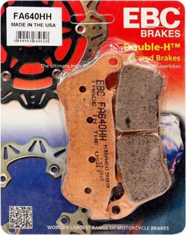 EBC DOUBLE H SINTERED Balata Harley Davidsn FA640HH - Image 1