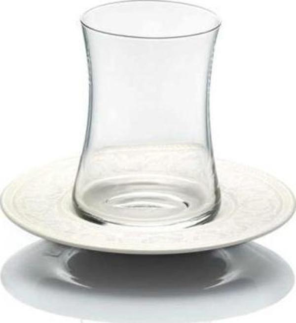 KORKMAZ A9509-3 HASBAHÇE KUM.AK 12 PR.ÇAY BAR.SETİ - Image 1