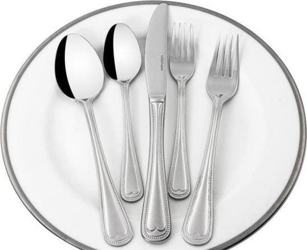 Mikasa Moor Bellissimo Silver 30 Parça Çatal Kaşık Bıçak Seti - Image 1