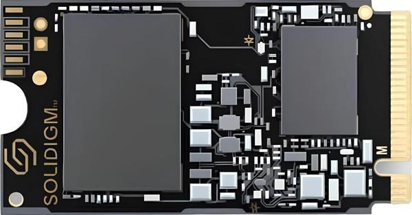 Solidigm 512GB 3650/1800MB/s Gen4x4 M2 22x42 NVMe SSD - Image 1