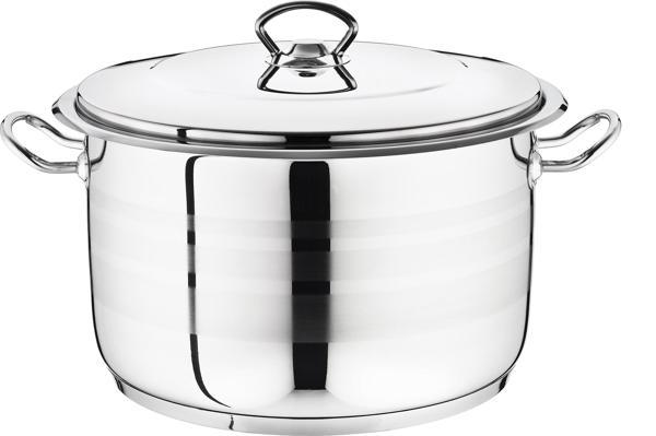 Safinox Flavia Çelik Derin Tencere 34x22 cm-19.5 Litre - Image 1