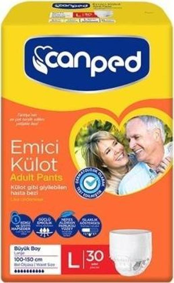Canped Emici Külot Large 30'lu Paket - Image 1
