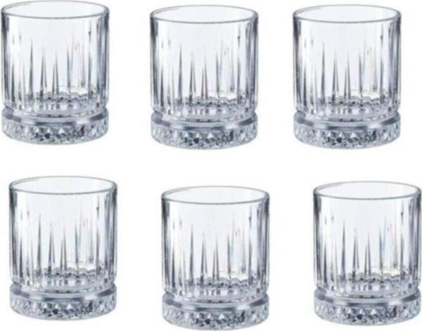 Paşabahçe kristal 6 lı kahve yanı küçük su bardağı - su bardak elysia - Image 1